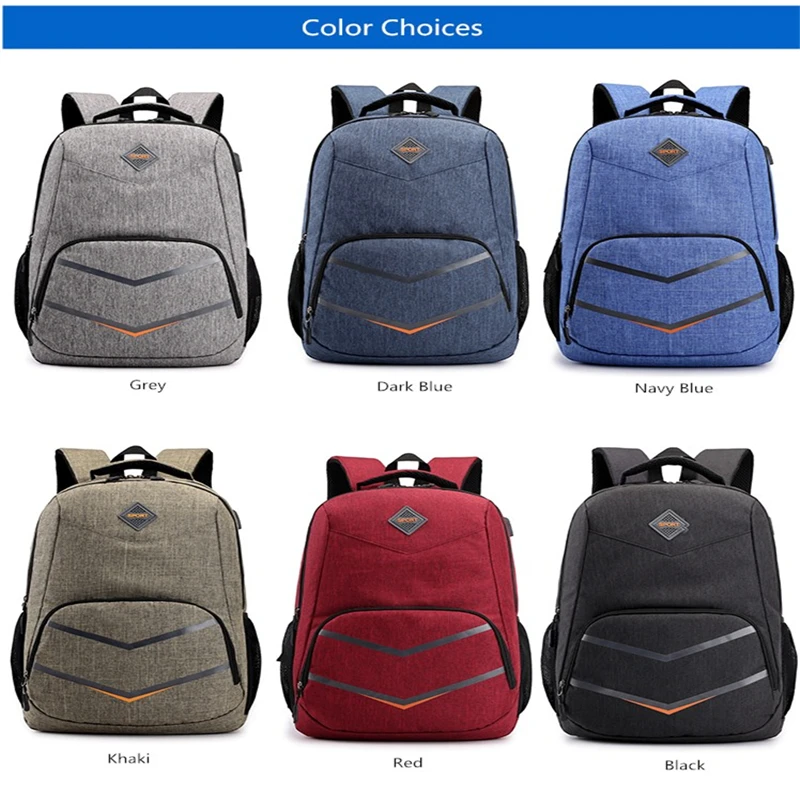 

high school bags for teenage boys travel usb charge backpack boy laptop bag 15.6inch kids school bag boy schoolbag backpack