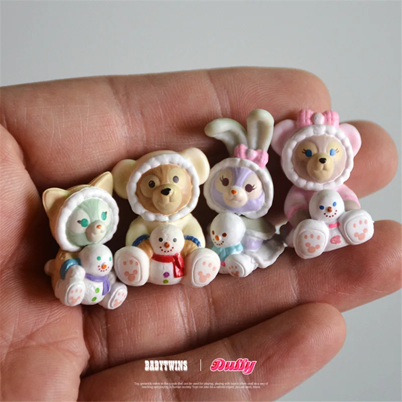 

Disney Kawaii Anime Figure Star Delu Dufy Shirley May Geratoni Action Figure Mini Pvc Model Ornaments Toys Gifts for Kids