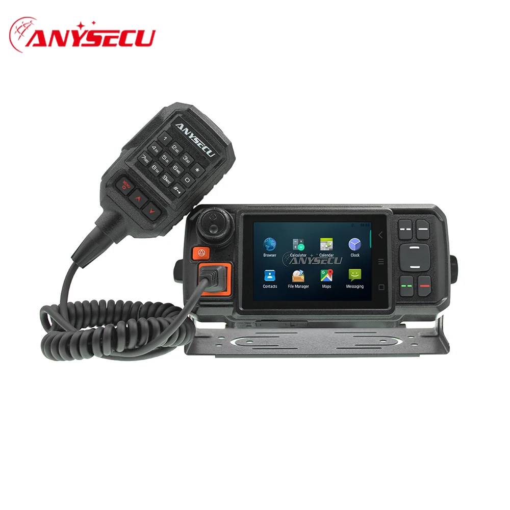 Anysecu 4G Android сетевой приемо Передатчик GPS Walkie Talkie W2 Plus POC мобильное радио N60 plus Wifi