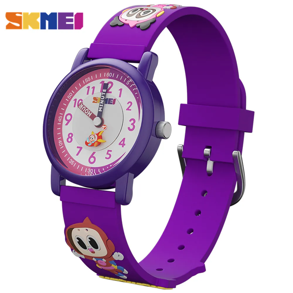 

SKMEI Japan Quartz Movement Kids Wristwatch Cartoon Sport Clock Waterproof Children Watches For Boys Girls reloj deportivo Clock