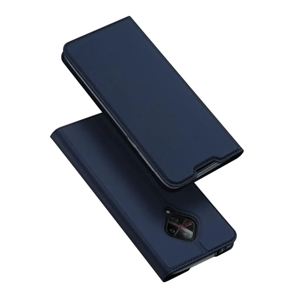 Роскошный кожаный флип-чехол на магните для Vivo V17 6 38 дюйма чехол S1 Pro SD665 с