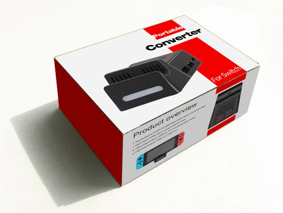 

Wecute HDMI Charging Dock Station Adjustable Bracket HDMI Video Conversion Charging Charger Base for Switch Host