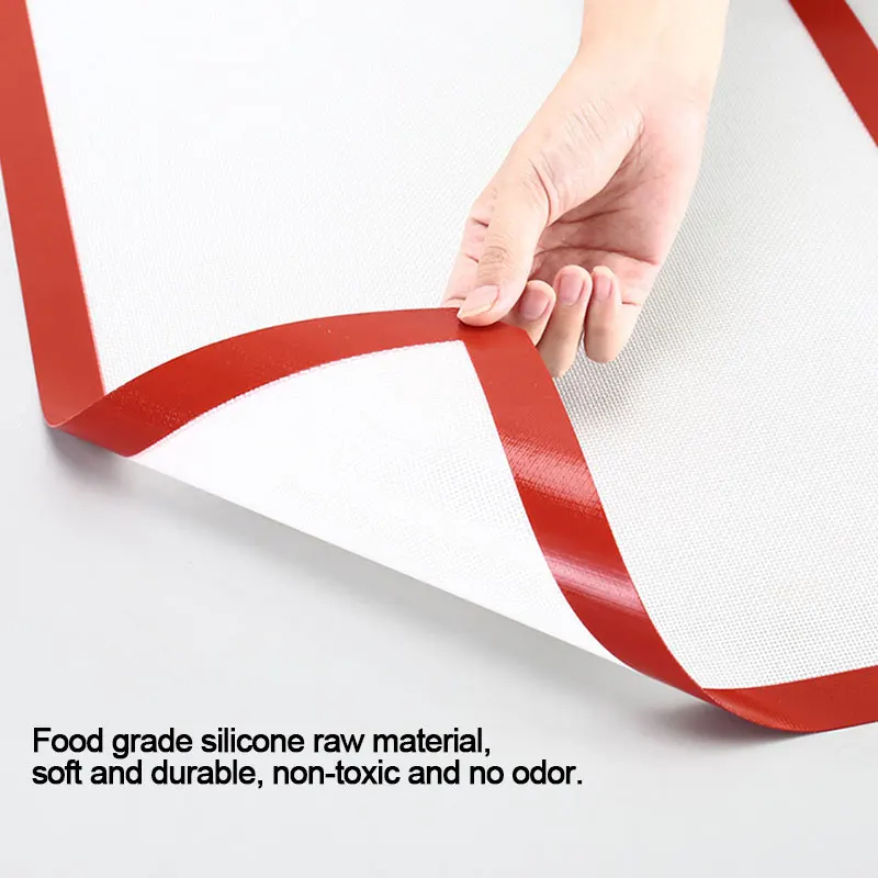 Перфорированный силиконовый коврик для выпечки термостойкий теста макарун