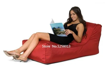 Открытый пляж Расслабляющий кресло мешок, гостиная темно-серый beanbag диван