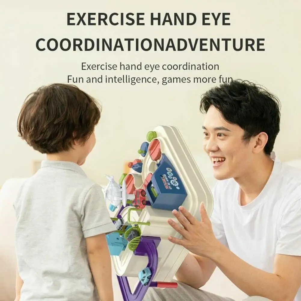 

Модель гоночного автомобиля на рельсах Обучающие игрушки Детская игрушка Механическая игра Приключения интерактивный поезд игра мозга ав...