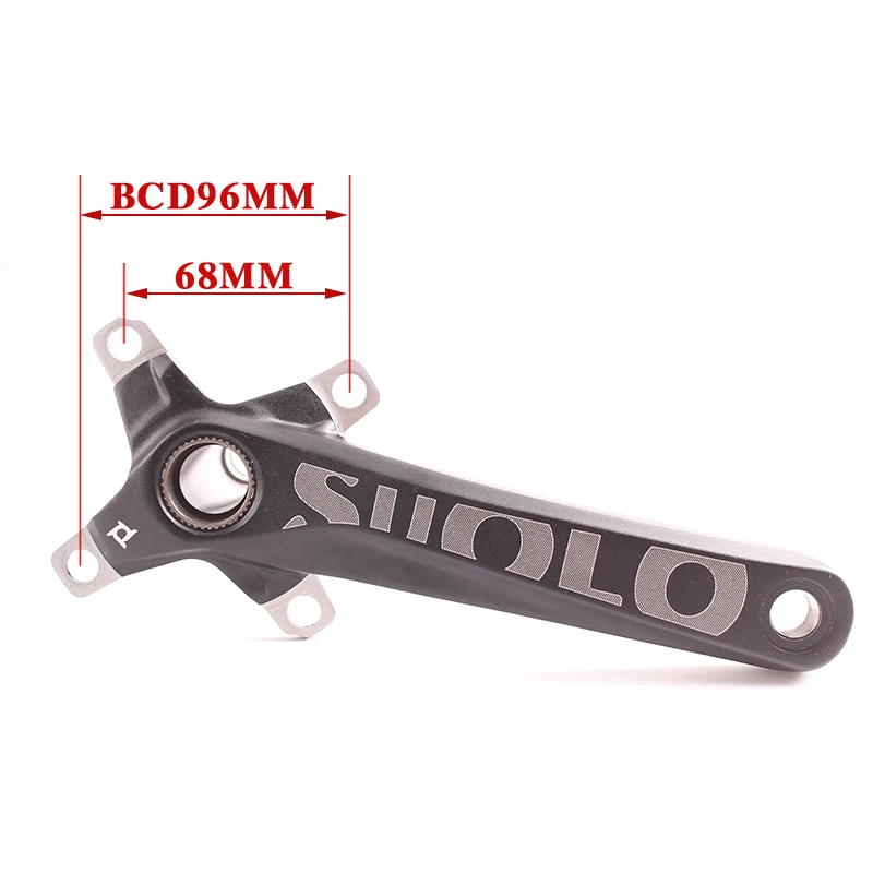 96BCD MTB велосипедный кривошипник из алюминиевого сплава с нижней кривошипной