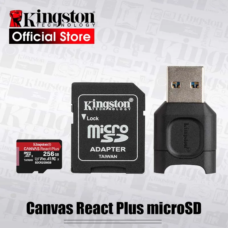 Карта Micro SD Kingston 128 ГБ флеш-карты памяти U3 64 класс 10 100 МБ/с./с 32 Гб поддержка TF-карт HD