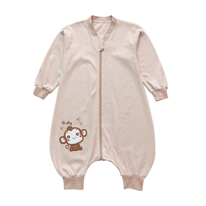 Детский спальный мешок с длинными рукавами теплый утолщенный защитой от