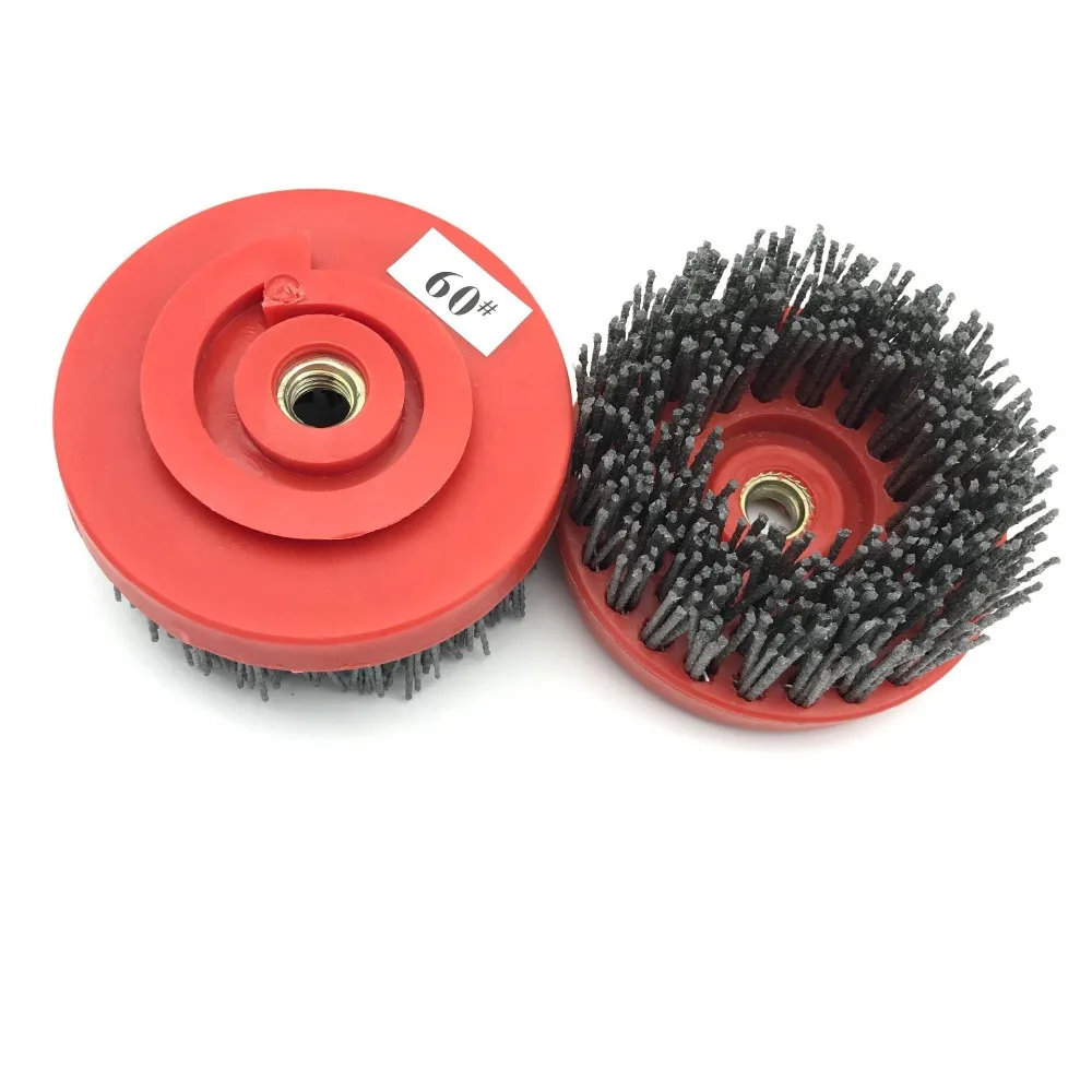 4 &quotантикварные силиконовые карбидные Алмазные абразивные полировальные щетки
