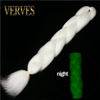 VERVES плетеные волосы, 1 шт., 24 дюйма, вязанные крючком огромные косички, 100 г/шт., синтетические, Омбре, Жаростойкие Волокна, волосы для наращивания, розовые - Цвет: #144