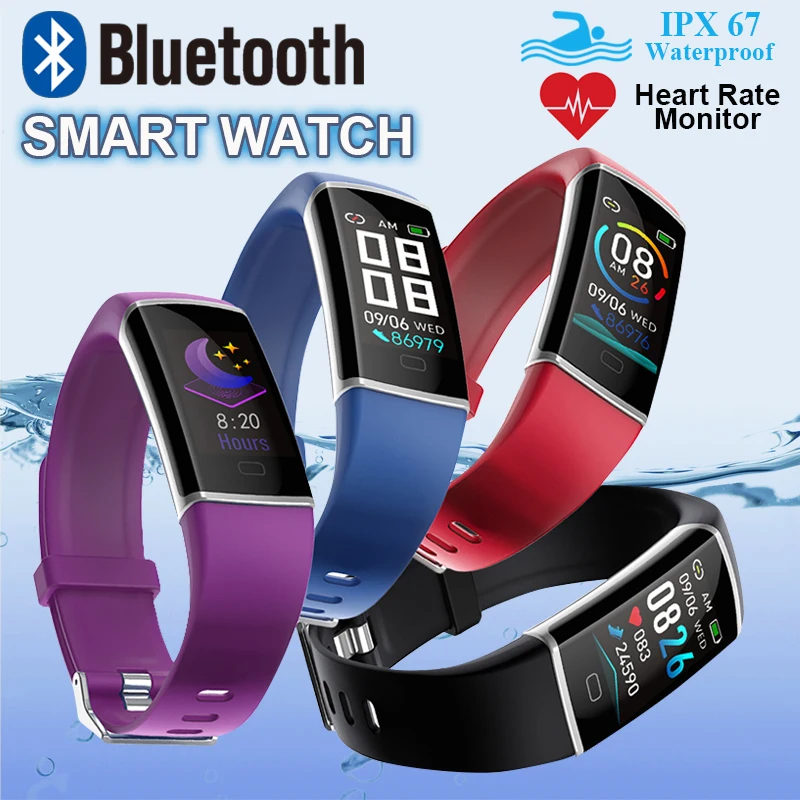 Смарт браслет для мужчин и женщин пульсометр монитор артериального давления сна