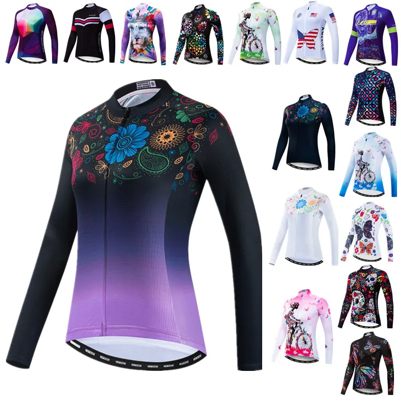 Weimostar 2021 профессиональная велосипедная Джерси с длинным рукавом женская одежда