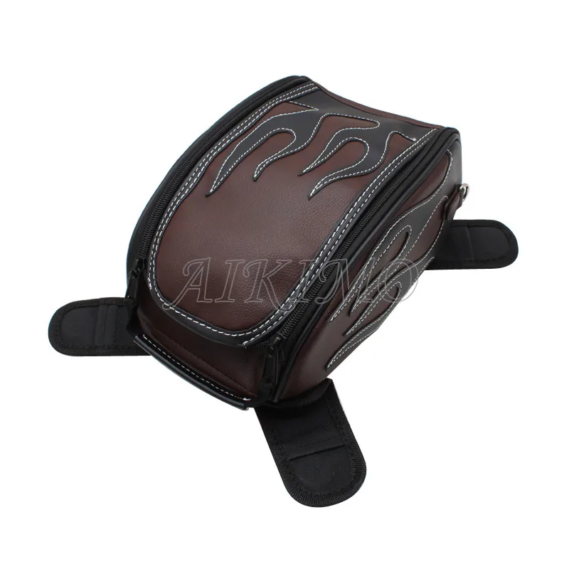 Мотоцикл из искусственной кожи водонепроницаемый масляный топливный бак