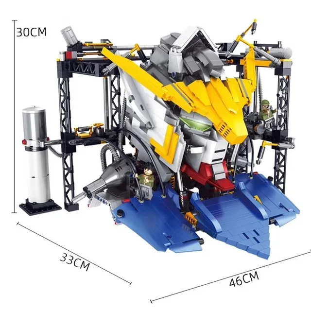 3500 шт Gundam RX78-2 MOC супер робот техника трансформации модель строительные блоки