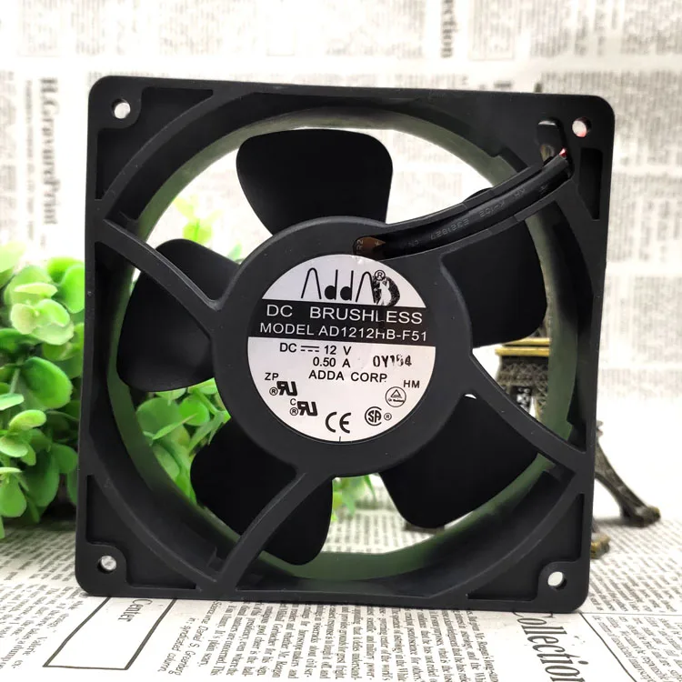 New original 12 cm AD1212HB-F51 12V 0.50A gale volume chassis fan