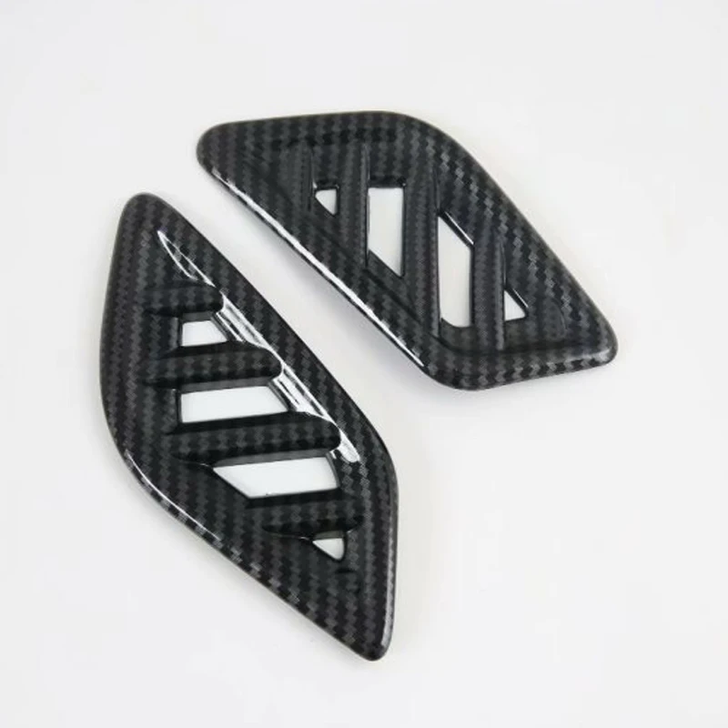 

Автомобильная Передняя панель вентиляционного отверстия, крышка из углеродного волокна для Nissan Rogue X-Trail Xtrail T33 2021 2022