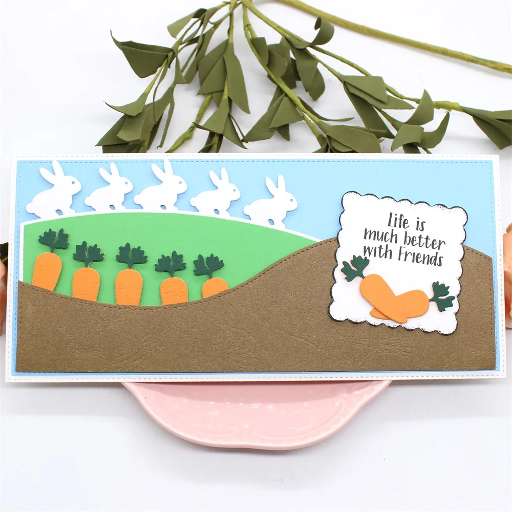 

Трафареты YPP CRAFT Easter Slimline, металлические режущие штампы, трафареты для «сделай сам», скрапбукинг, декоративное тиснение, «сделай сам», бумажн...