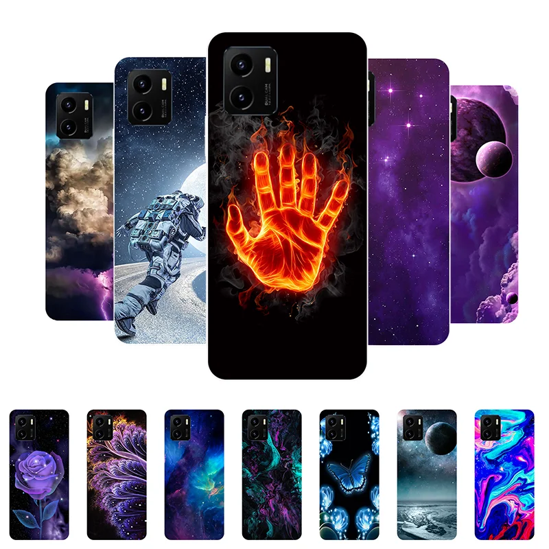 

Phone Case For Vivo Y15A 2021 Cover Soft Silicone Fundas For Vivo Y15S Case Vivo Y 15A Fashion Bumper for VivoY15A Y 15S
