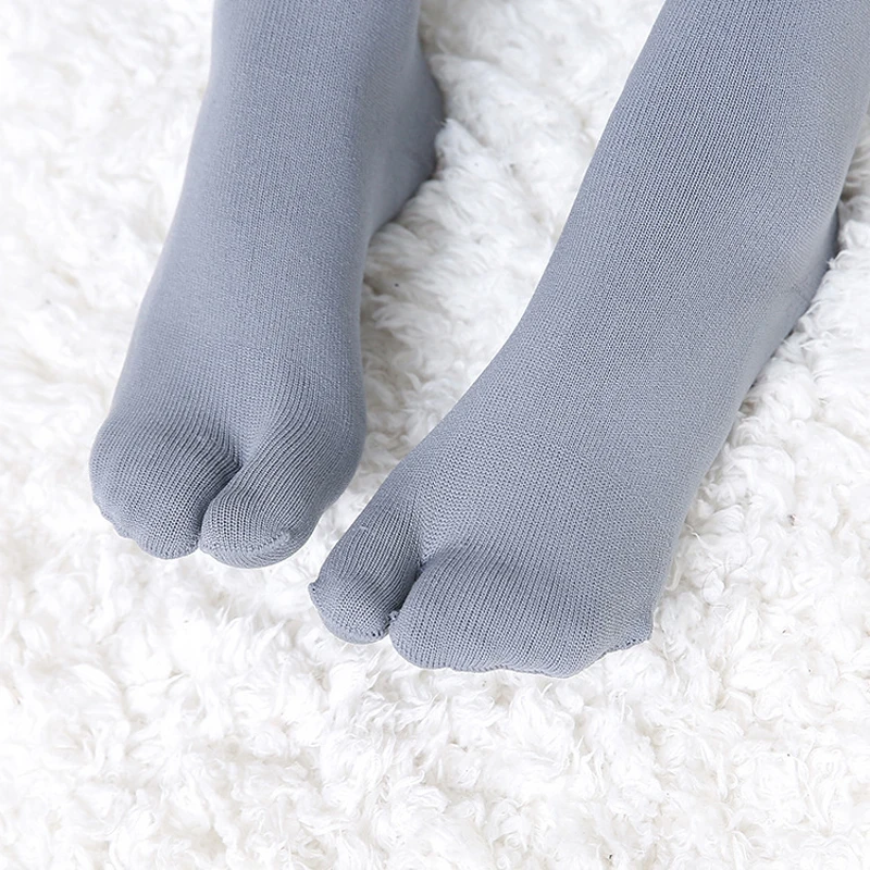 1 пара спортивных чулок Tabi женские нейлоновые компрессионные плотные длинные