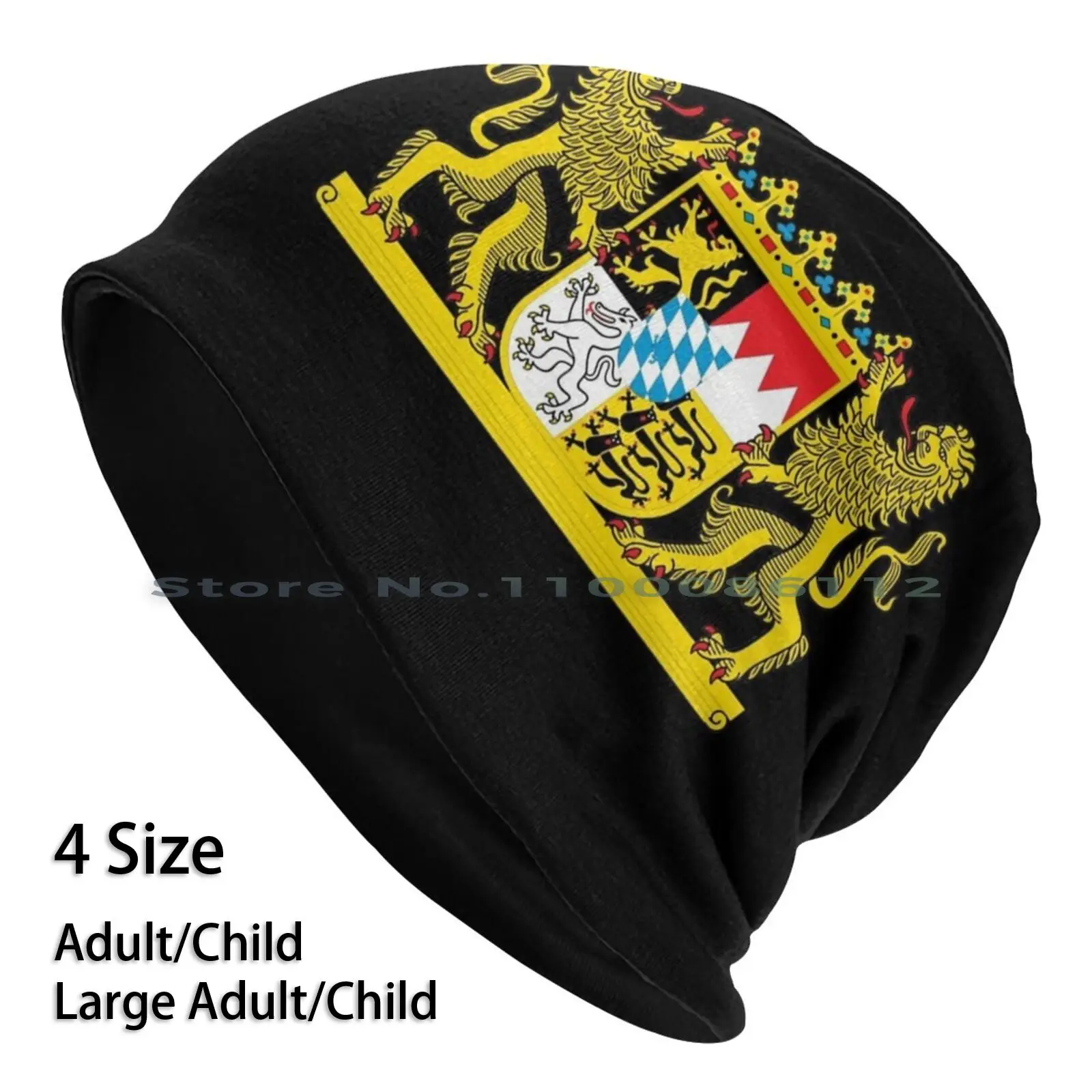 

Bavaria Coat Of Arms Beanies Knit Hat Germany Coat Of Arms Medieval Crest Shield Bavarian Flag Bavaria Flag Golden Lion