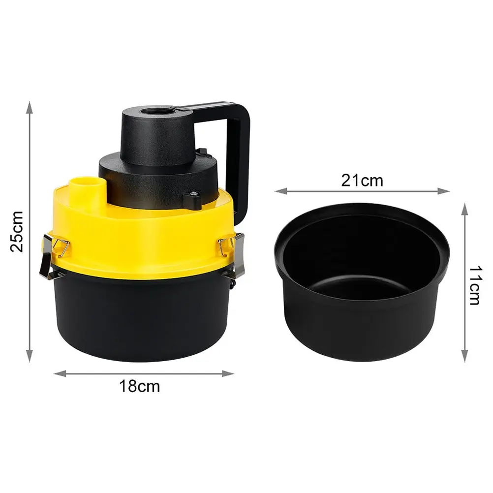 12V Новый Портативный автомобильный пылесос для сухой и влажной уборки Aspirador de po