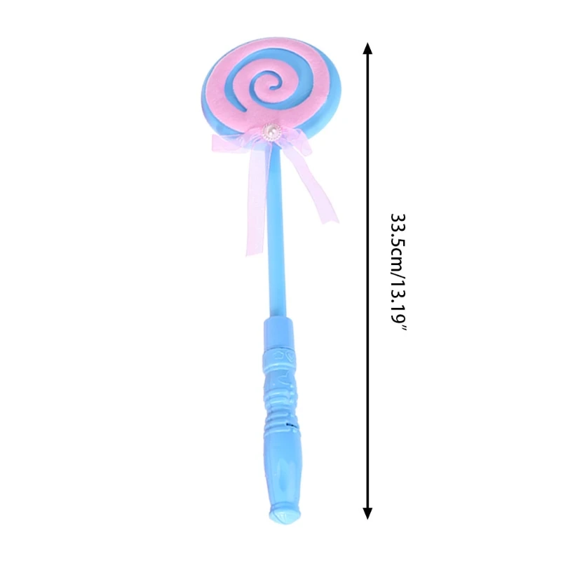 

LED Lollipop Fairy Princess Wand Flash Light Glow Stick Party Supplies Lamp Toys