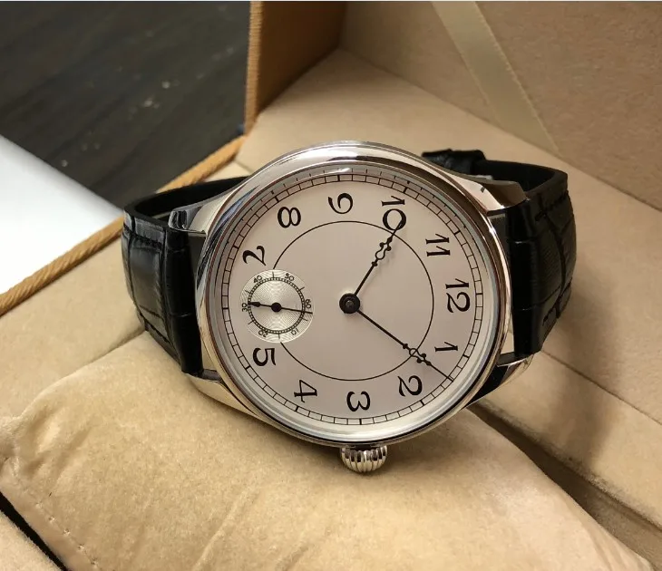 Мужские механические часы с сапфировым стеклом 44 мм | Наручные