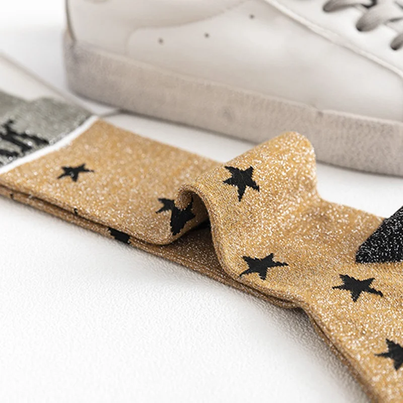 

Letter Print Breathable Elastic Ankle Socks Autumn Winter Women Men Funny Warm Socks