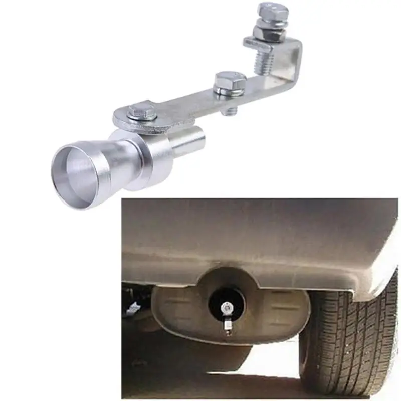 Автомобильный турбо свисток Серебряный S Универсальный фитинг для всех моделей