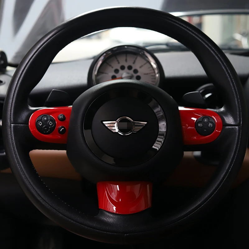 Многофункциональный чехол для руля Mini cooper R55 R56 R58 R60 из АБС-материала с защитой от