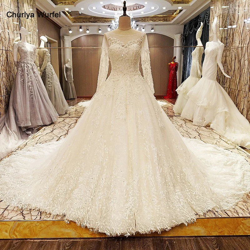 LS28564 роскошное свадебное платье 2018 с корсетом сзади бисером кристаллами длинным