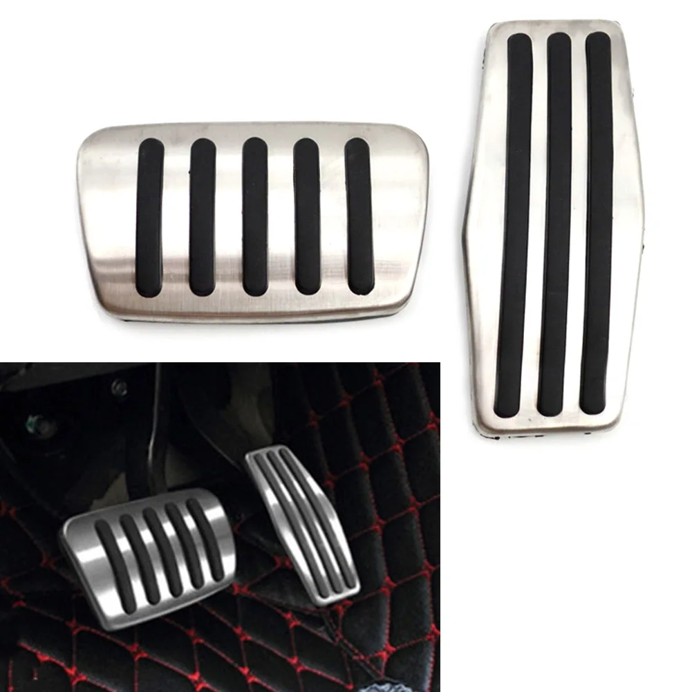 2x чехлы на педали газа для Chevrolet Cruze Malibu Impala Equinox Buick Lacrosse Envision Regal Cadillac XTS