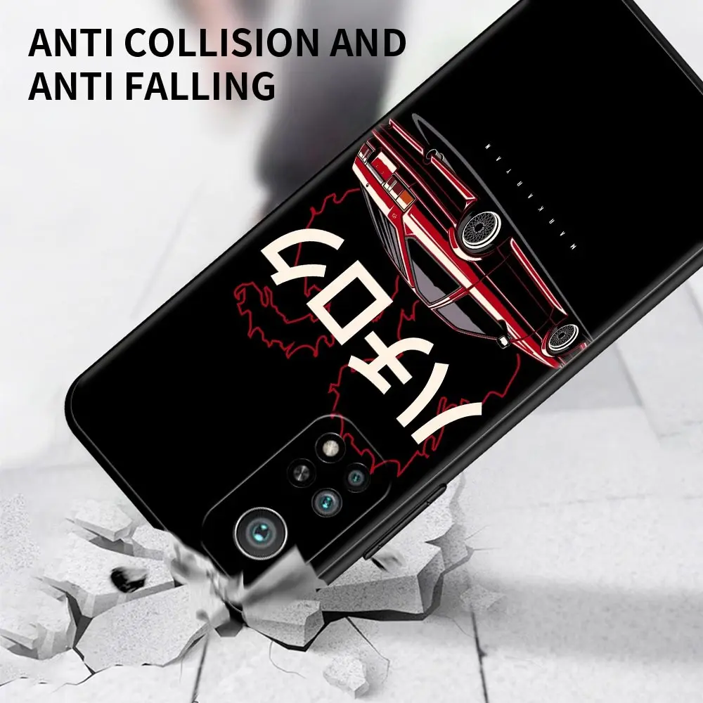 Case For Poco X3 NFC M3 Pro M3 F3 F1 Capa for Mi Note 10 Pro Caso For Xiaomi CC9 Pro A3 A2 Japan JDM Sports Car Pattern