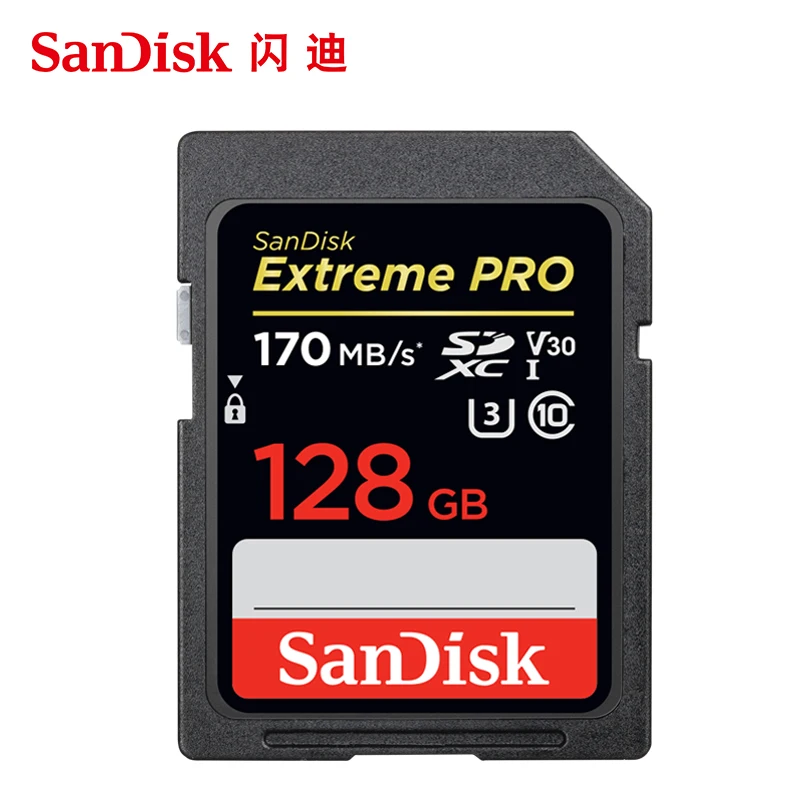 SanDisk Extreme Pro/Ultra SD карта 32 Гб 128 64 256 ГБ 512 16 U3/U1 памяти Флэш память SDXC SDHC|Карты памяти| |