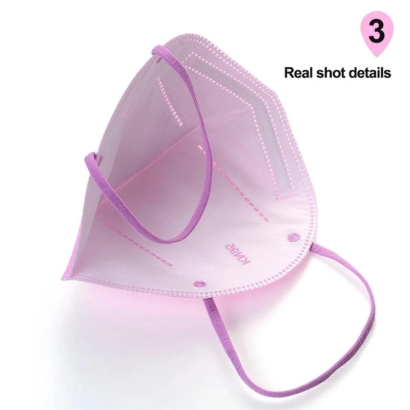 

50-200Pcs CE FFP2 Masks Adult KN95 Mascarilla 5-Layer Filter Protective Masque FPP2 Approved Adult Reusable Masks Mascaras