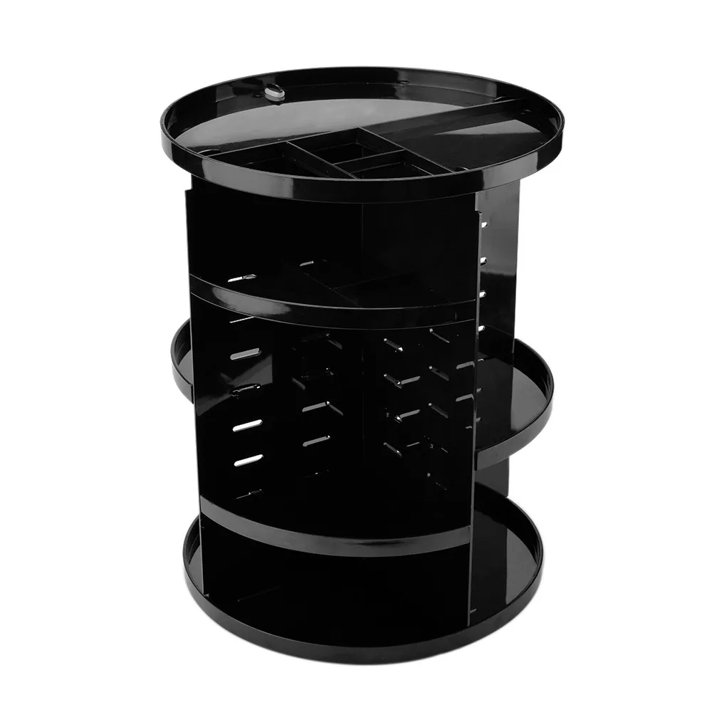 Новинка вращающийся на 360 градусов Органайзер для макияжа держатель кистей