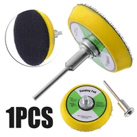 50mm 2 inch polishing mix grit sanding disc polish pad backer sander plate with 3mm shank for electric grinder rotary tool