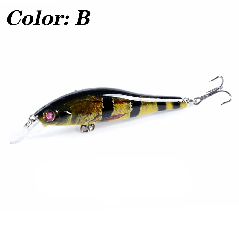 Плавающие воблеры в форме гольяна 1 шт. приманка для рыбной ловли 9 5 см 11 г