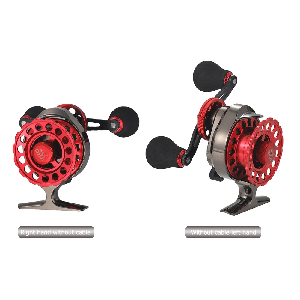 

Mini Fishing Spinning Reel Fishing Wheel Outdoor Portable Easy Fishing Portable Spool Lightweight Winter Ice Carrying