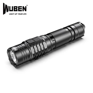 WUBEN TO40R светодиодный вспышка светильник 1200 люмен CREE XP-L-V6 светодиодный лампы USB Перезаряжаемые светильник IP68 Водонепроницаемый фонарь