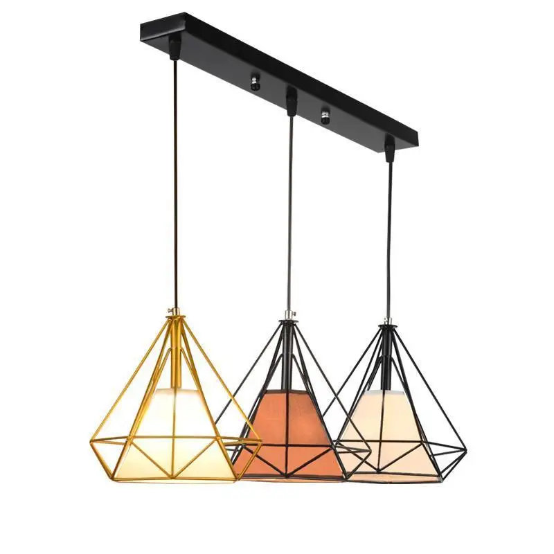 Индустриальная светильник Quarto Flesh Light Home Led Touw Deco Maison Lustre E Pendente Para Sala De Jantar Lampen Modern Hanging Lamp.