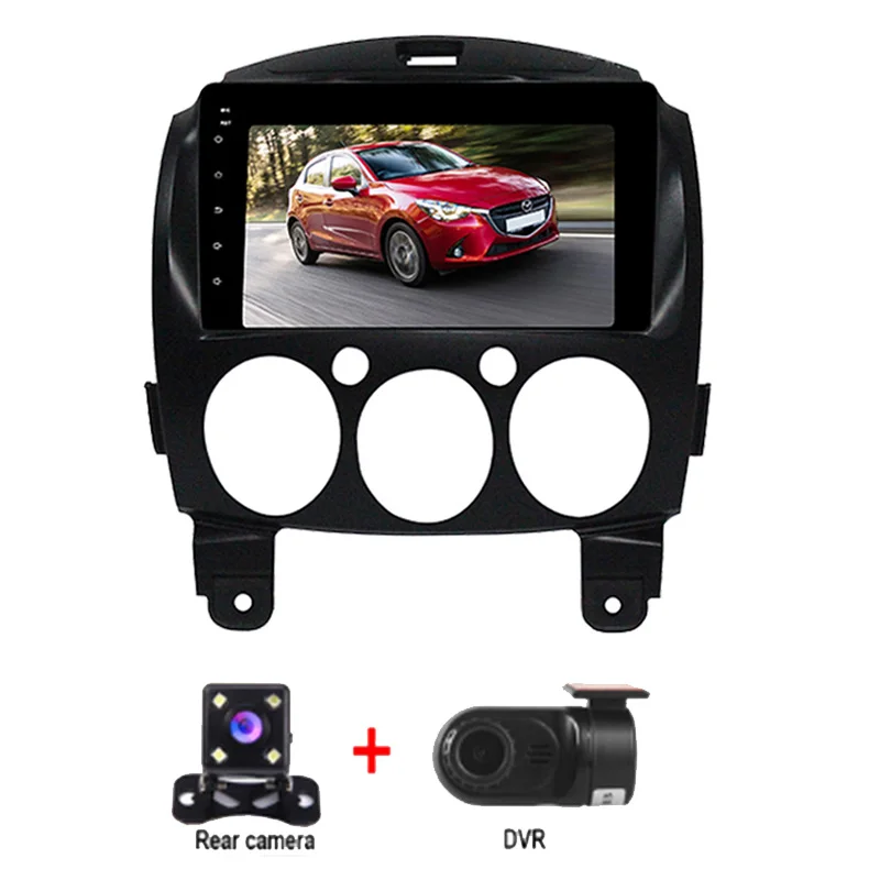

ZaiXi Android Car Radio Stereo GPS Navigation For Mazda 2 Demio 2007~2014 Bluetooth wifi 2din Car Radio Stereo Multimedia