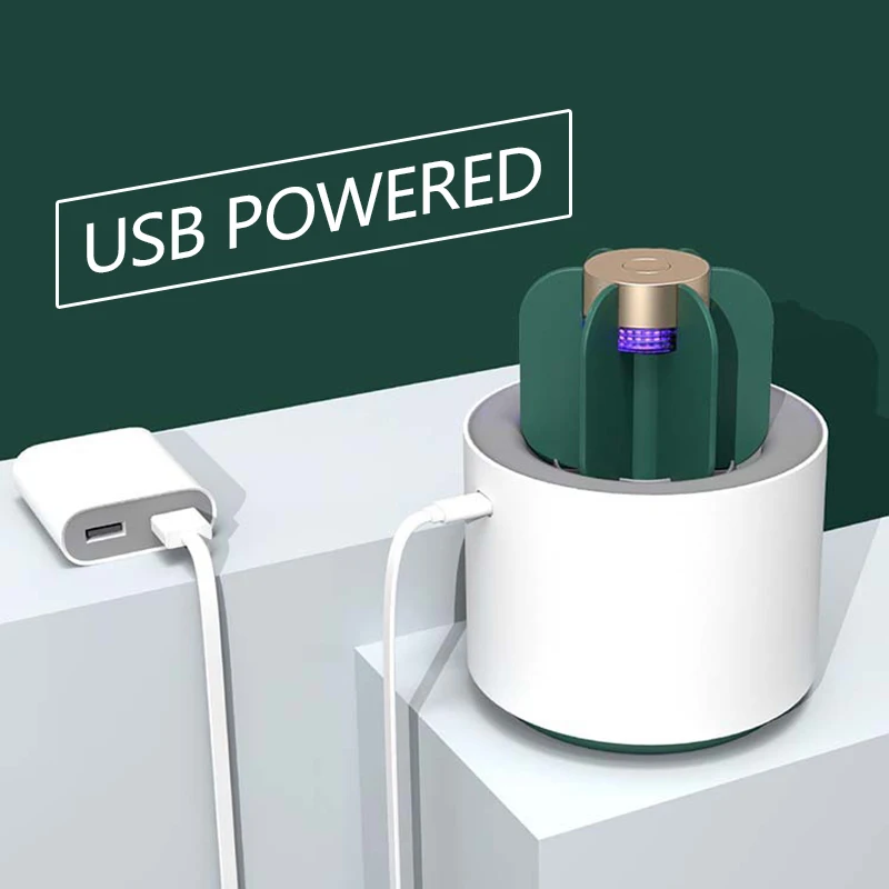 1 шт. USB ингалятор С КАКТУСОМ убийца комаров УФ защита домашний светодиодный
