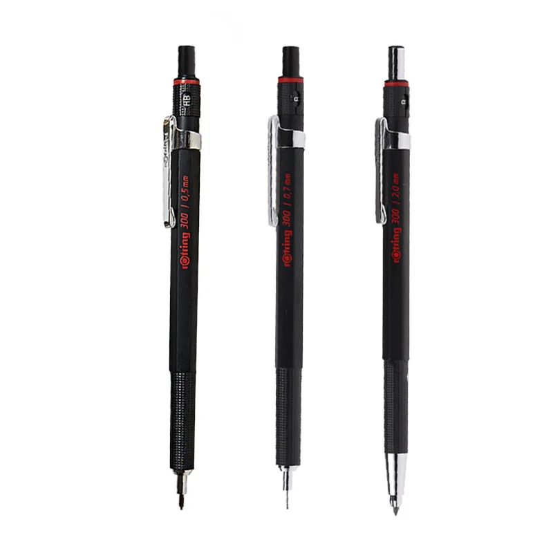 Оригинальный немецкий механический карандаш Rotring 300 0 5 мм/0 7 мм/2 мм для