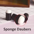 110 шт. губки-кисточки палец молочной пены для DIY Скрапбукинг ремесло рукописного ввода окрашивания картина тиснение кисть инструмент чертежные принадлежности