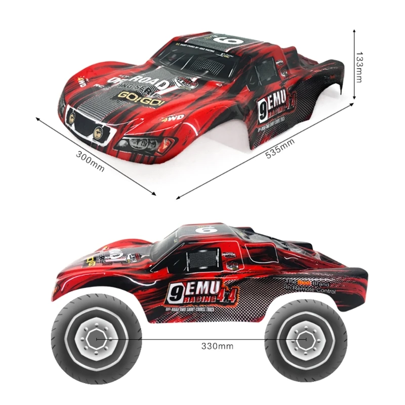 

HQ 727 PVC Car Shell Surface Body M0280 Compatible with 1/10 4X4 Case