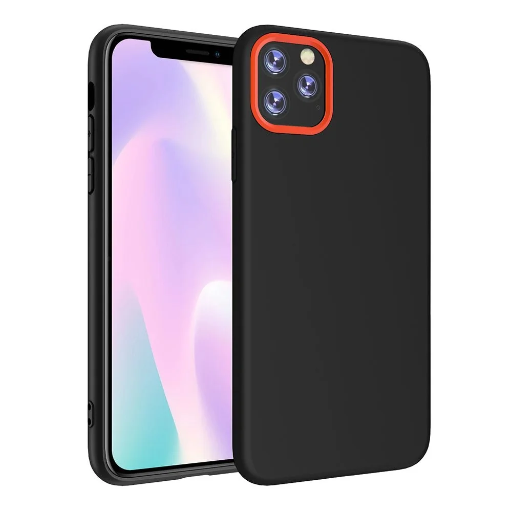 Прямая поставка двухцветный красивый силиконовый резиновый чехол для телефона