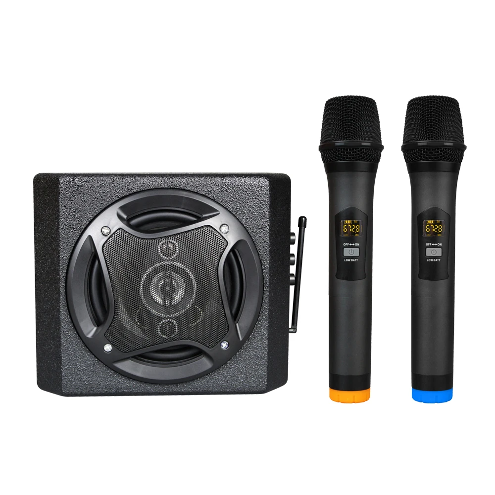 Портативная система PA для караоке с 30 Вт Bluetooth динамиком и беспроводными
