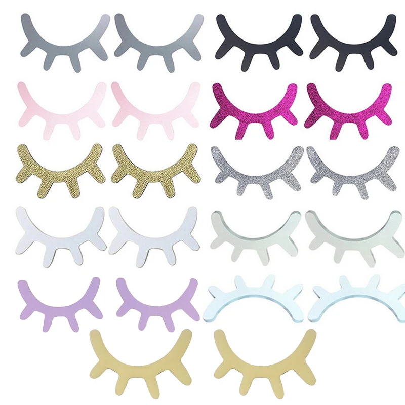 Домашнее украшение милые деревянные 3D ресницы Настенный декор настенные стикеры