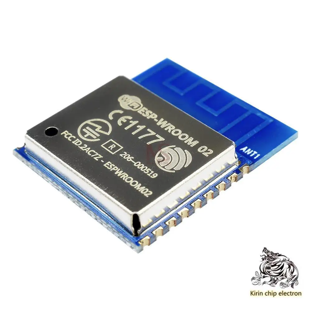 

5PCS/LOT ESP8266 Serial WIFI Industry Milestone, Model: ESP-WROOM-02
